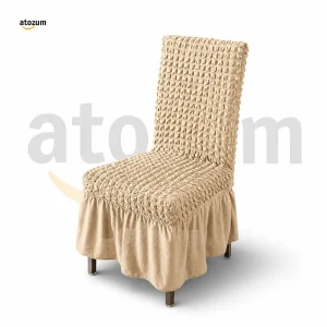 Brown Colour | Luxury Turkey Spandex Chair Cover BD