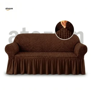 Coffee Turkey Sofa Cover