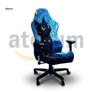 Cosmic Feline | Gaming Chair Cover