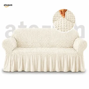 Off White Turkey Sofa Cover