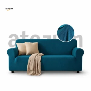 Sea Green HoneyComb Sofa Cover