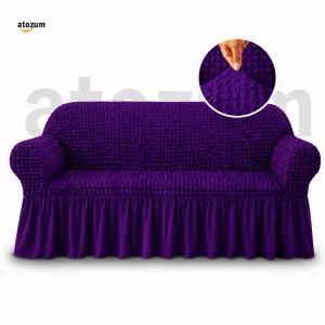 Violet Turkey Sofa Cover