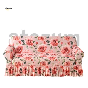 china print sofa cover