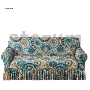 china print sofa cover