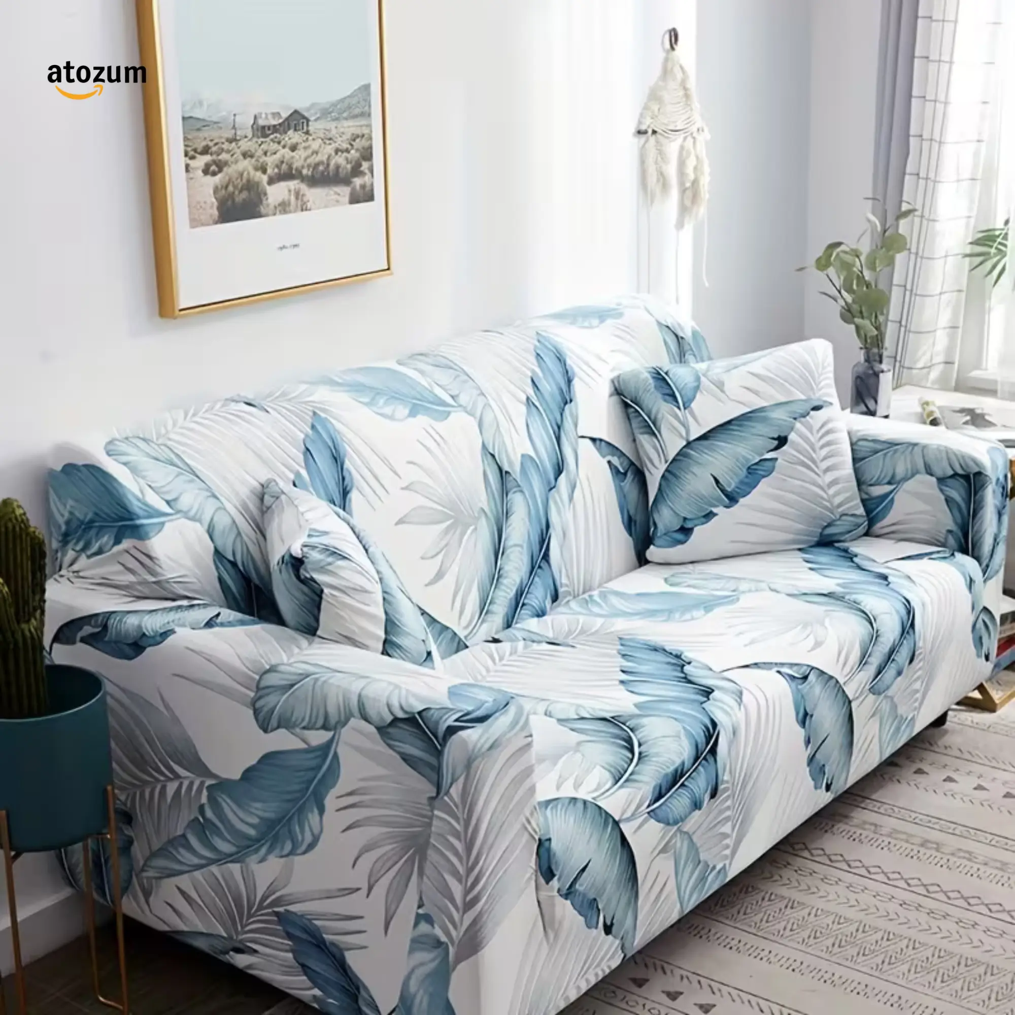 China Print Sofa Cover - 109904 - Image 2