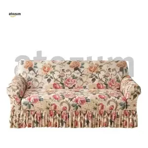 china print sofa cover