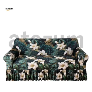 china print sofa cover