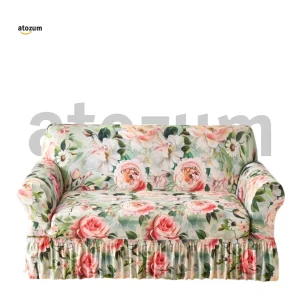 china print sofa cover