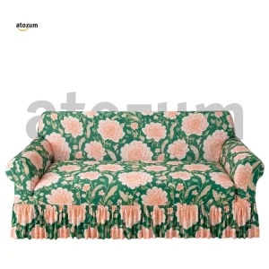 china print sofa cover