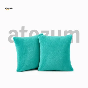 Mint  - Velvet Cushion Cover | Soft Premium Sofa Cushion Cover Bangladesh