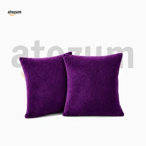 Violet - Velvet Cushion Cover | Soft Premium Sofa Cushion Cover Bangladesh
