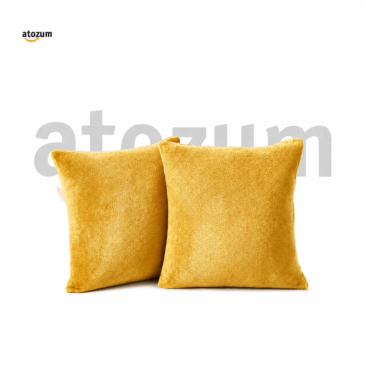 Golden - Velvet Cushion Cover | Soft Premium Sofa Cushion Cover Bangladesh
