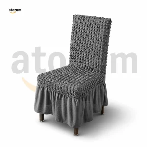 Gray Colour  | Luxury Turkey Spandex Chair Cover BD