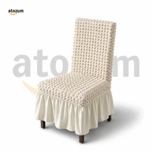 Off White Colour | Luxury Turkey Spandex Chair Cover BD