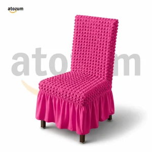 Pink Colour | Luxury Turkey Spandex Chair Cover BD