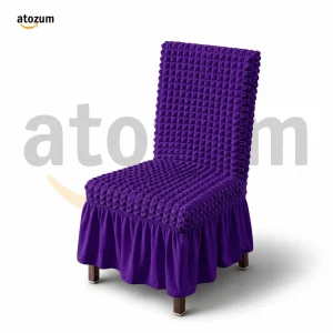 Violet Colour  | Luxury Turkey Spandex Chair Cover BD