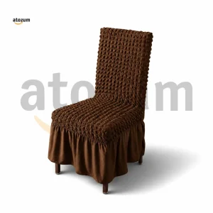 Coffee Colour | Luxury Turkey Spandex Chair Cover BD