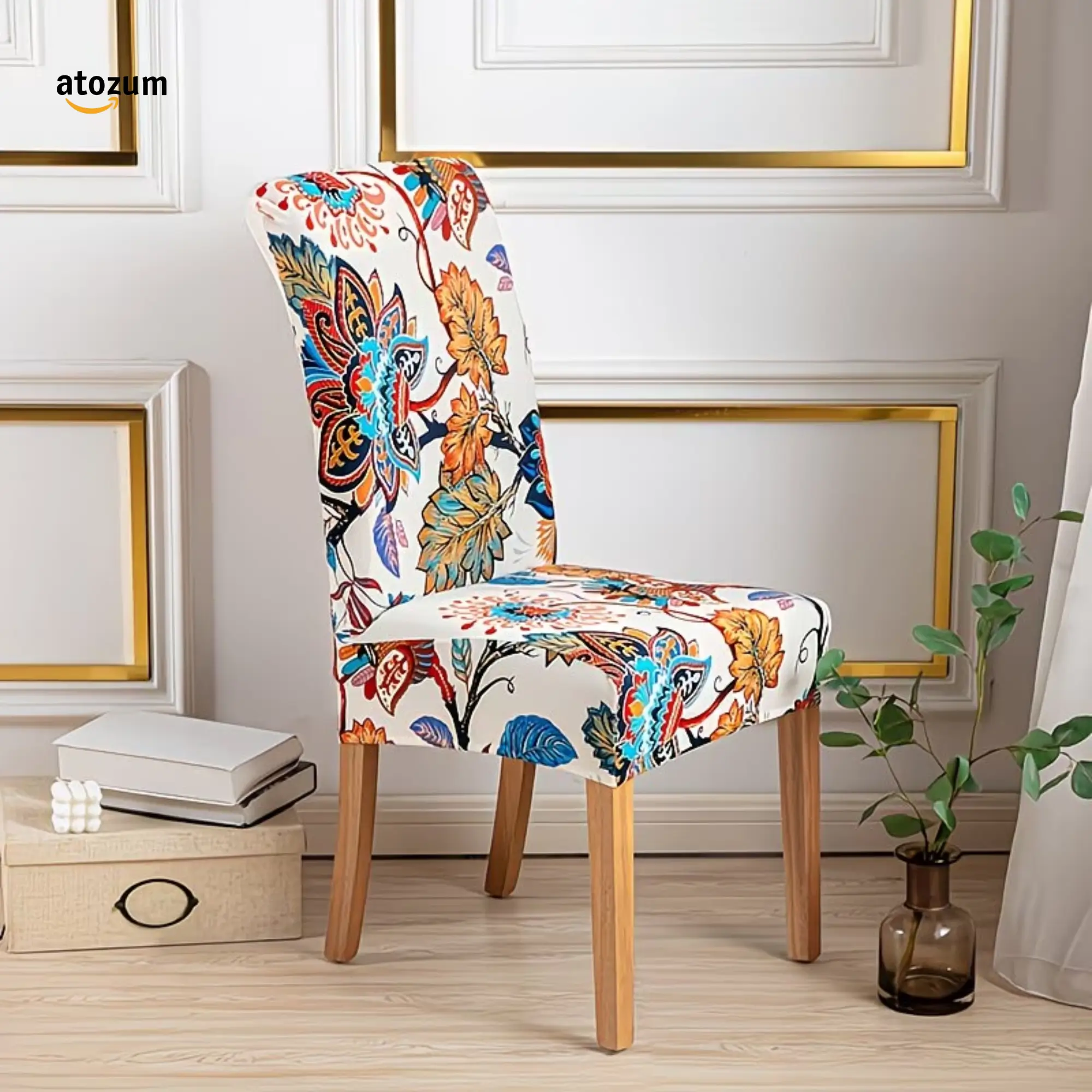 China Magic Print Stretch Chair Cover 119913