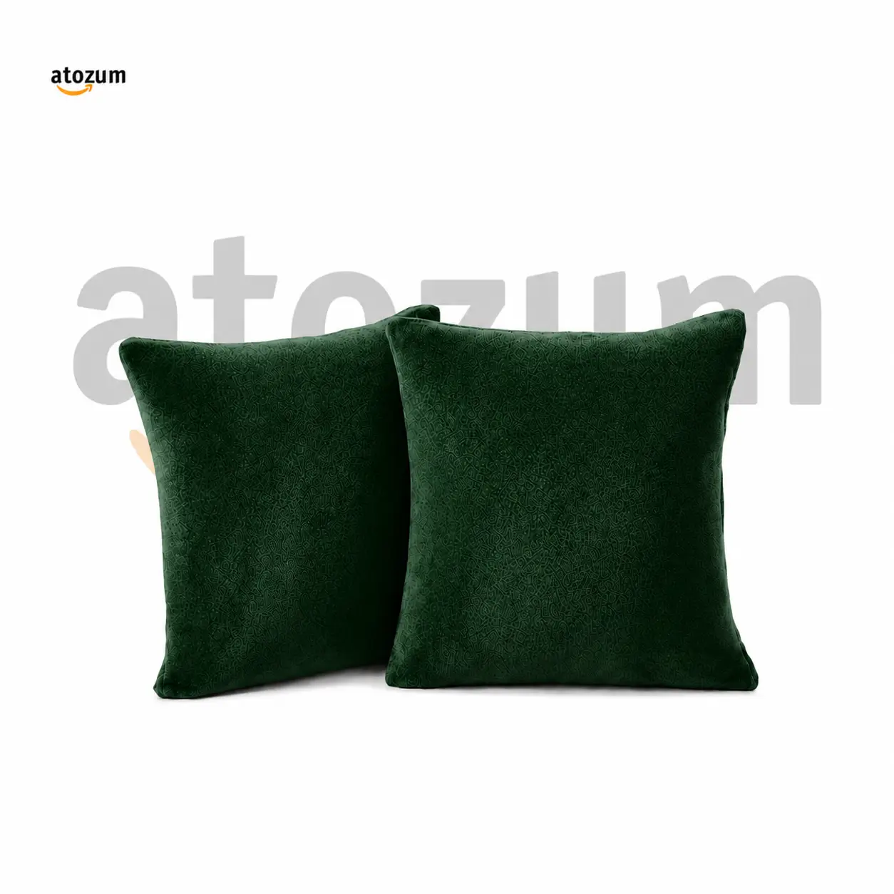 Green- Velvet Cushion Cover | Soft Premium Sofa Cushion Cover Bangladesh