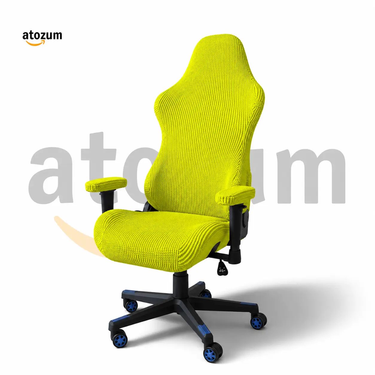 honeycomb-gaming-chair-cover-lemon