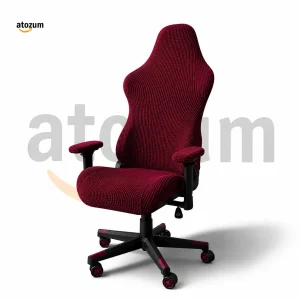 Honeycomb Gaming Chair Cover - Maroon | Custom Premium Gaming Chair Cover