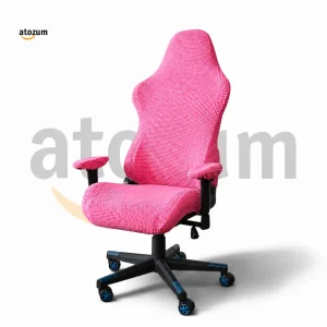 honeycomb-gaming-chair-cover-pink