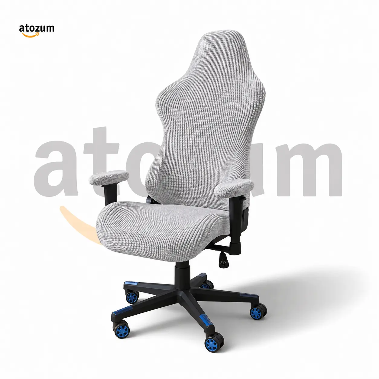 honeycomb-gaming-chair-cover-silver