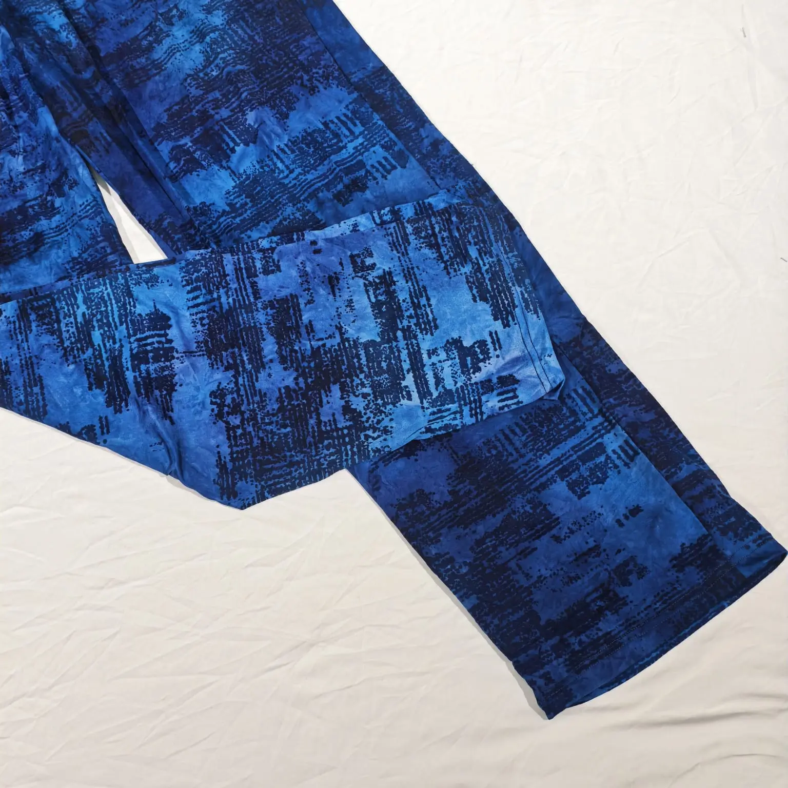 Women's Printed Viscose Cotton Pajama Set | Bella - Image 6